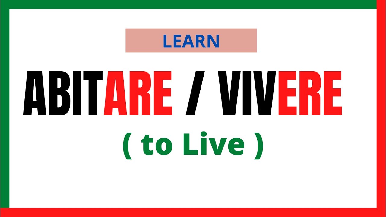 Abitare - Vivere 