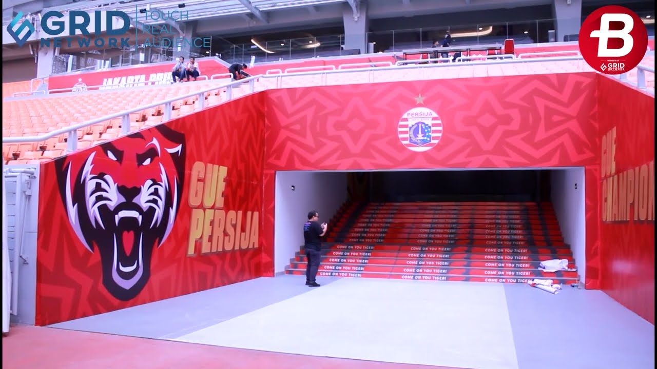 Suasana Baru Stadion JIS Jelang Persija Jakarta Menjamu Bali United!