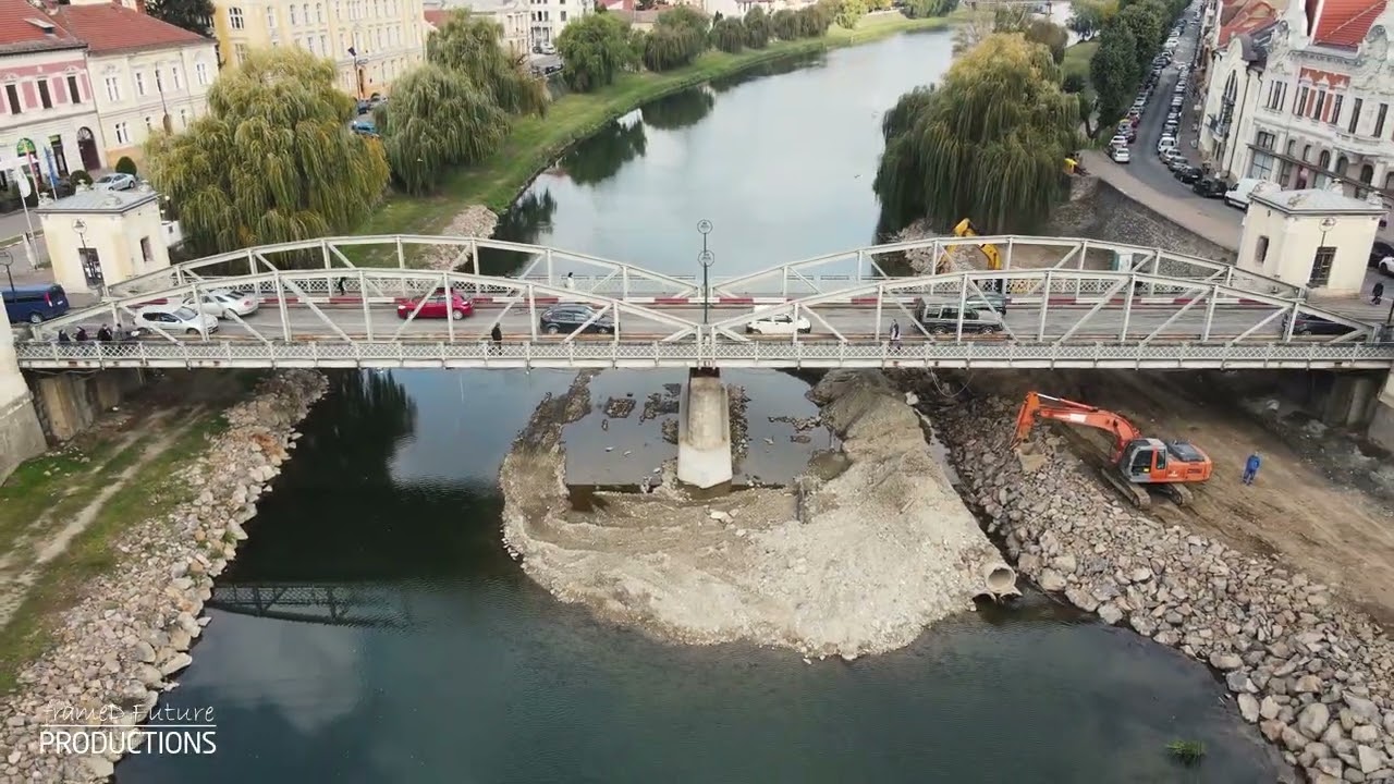 Podul de Fier din Lugoj (1902) - Stadiu lucrări 14.10.2025