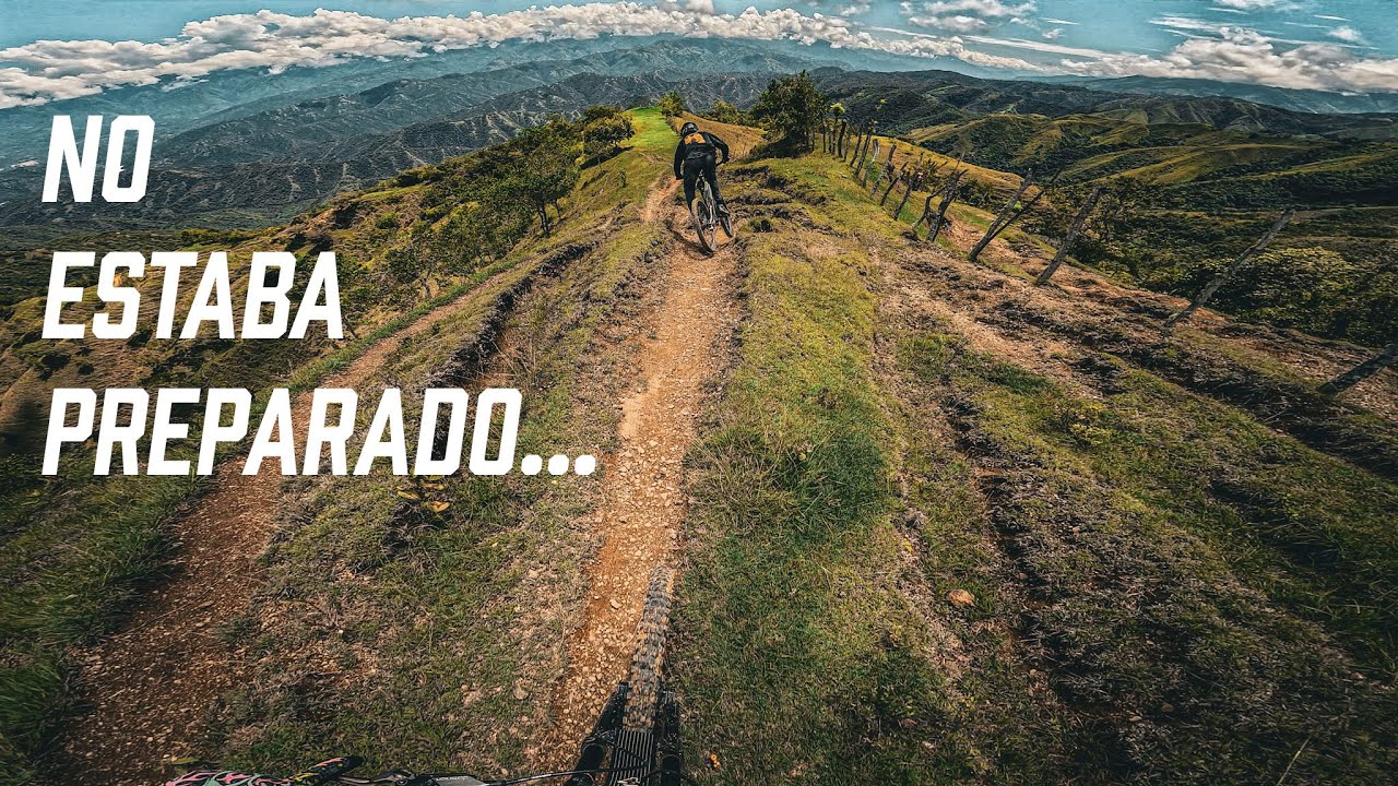 La pista de DH más rápida y larga de Colombia 😱 | Vistas brutales y pura velocidad