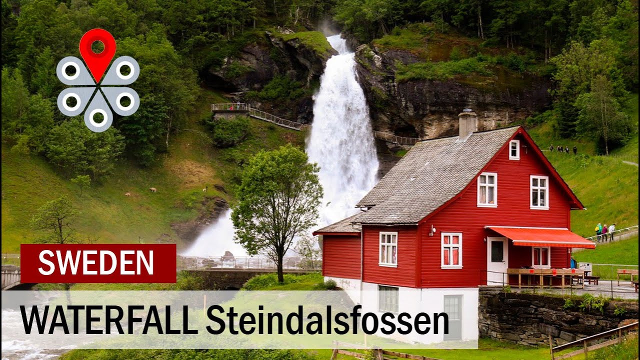 Steinsdalsfossen Waterfall | Norway | Video Travels | One Minute Guides