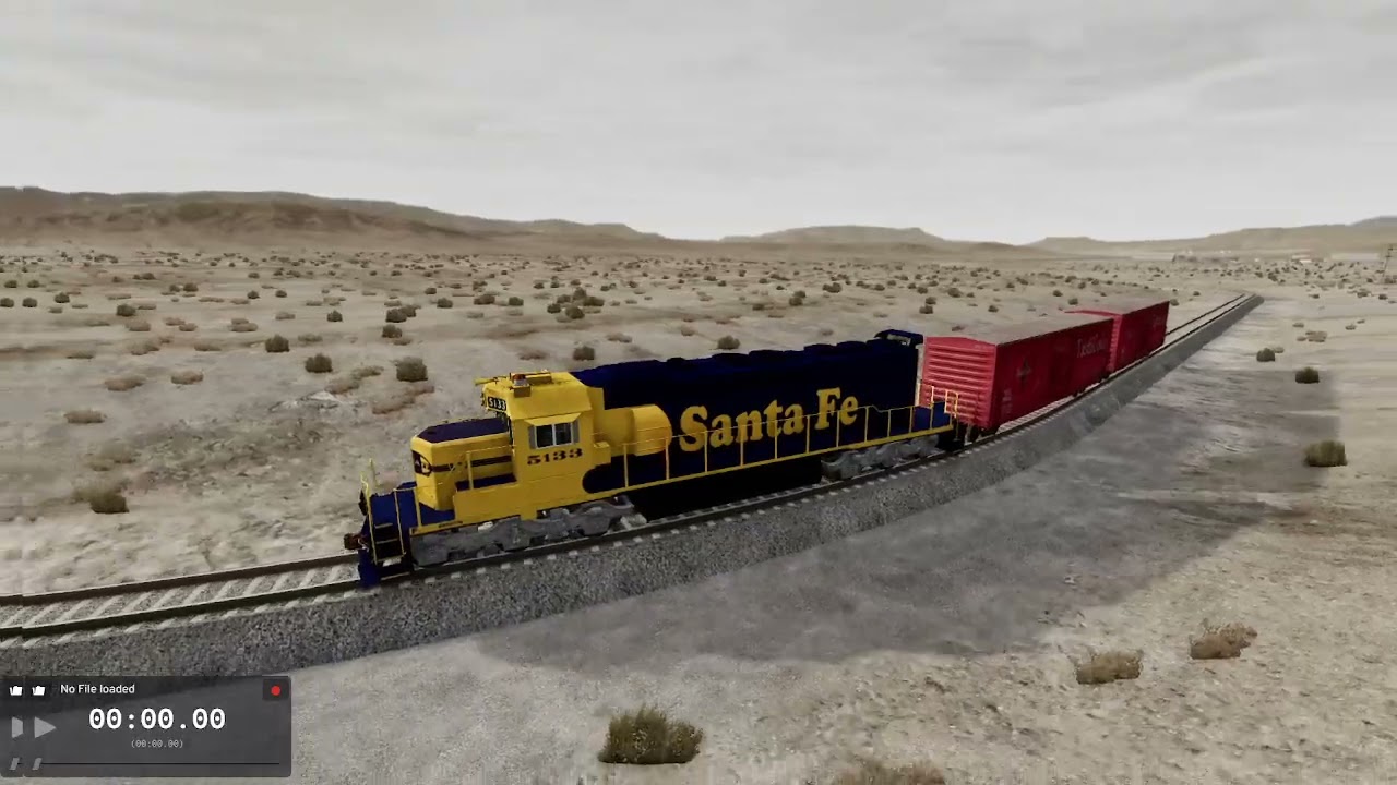 Train crash with railcar 