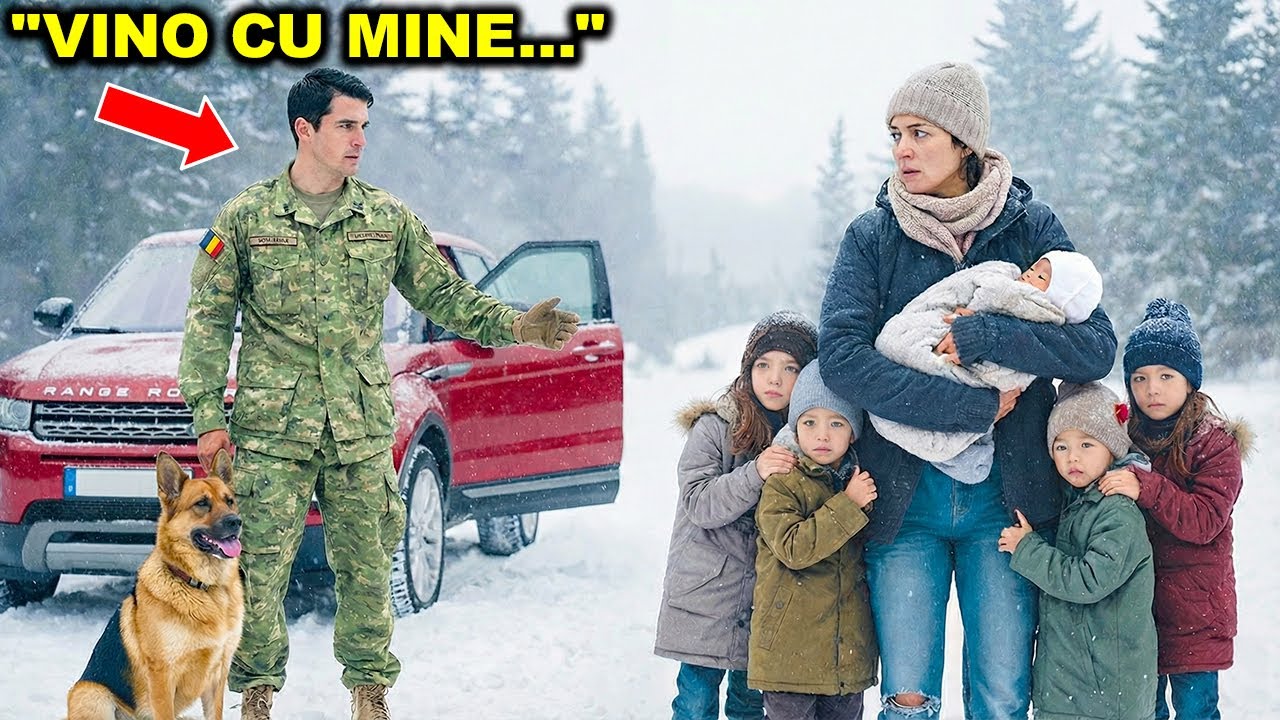 „Vino cu mine…” a spus fostul soldat — văzând văduva și copiii ei singuri în viscol