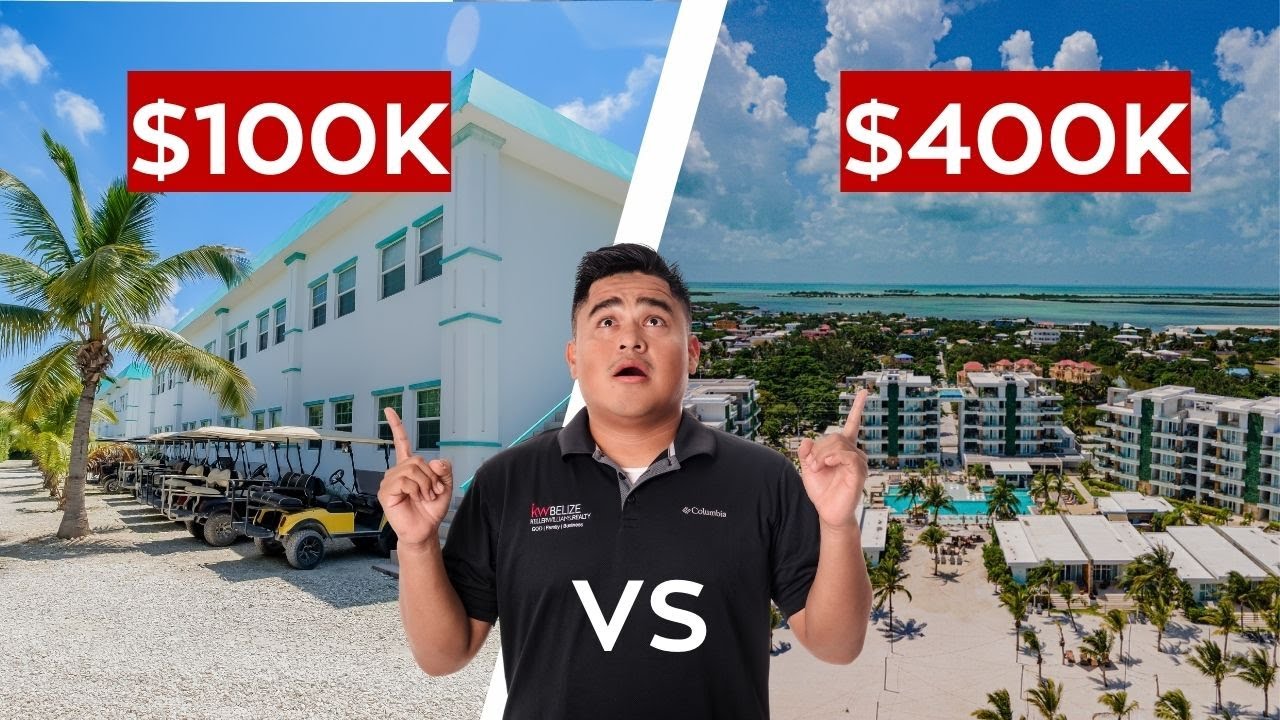 Budget VS Luxury – 3 One-Bedroom Condos for Sale in Belize!