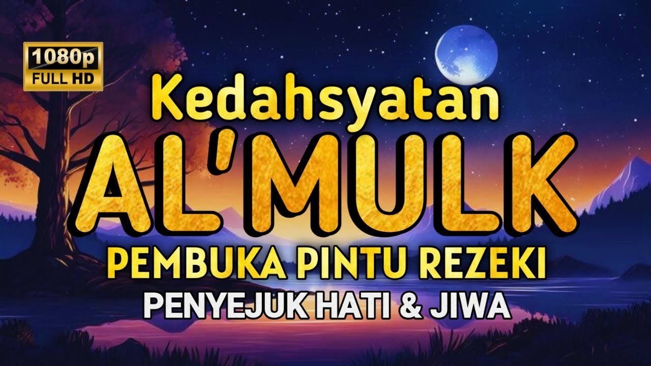 Bacaan Surah MULK Kerajaan yang paling menyentuh hati di dunia سورة الملك Terhindar Siksa Kubur
