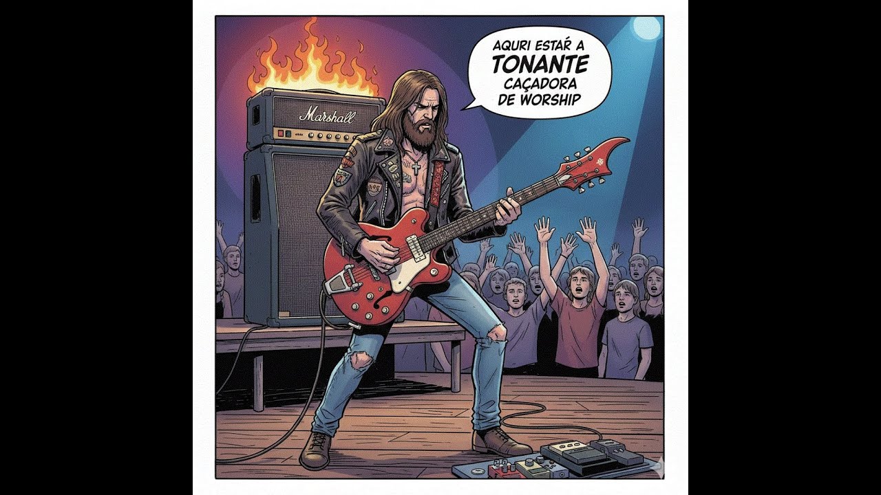 gilneyparson guitarra tonante caçadora de Worship