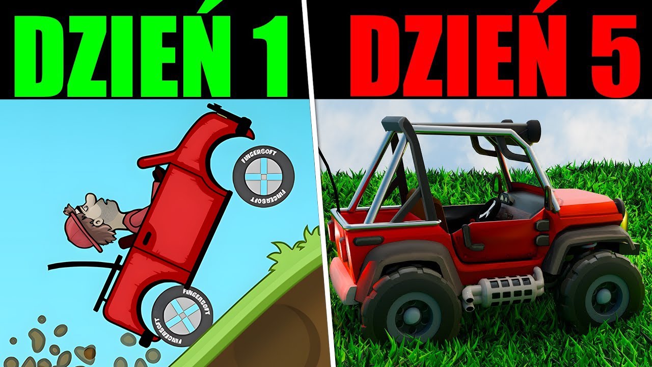 Stworzyłem Hill Climb Racing ale w 3D