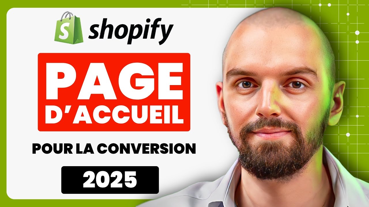 Comment Créer la Page d’Accueil Shopify Parfaite ? (pour vendre)