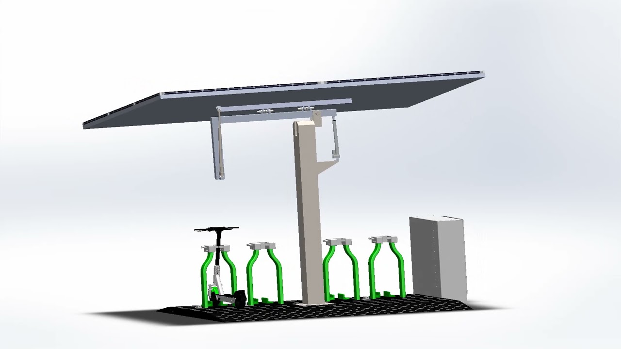 Solar Powered Charging Station for Electric Scooters - 2021 Engineering Design Fair