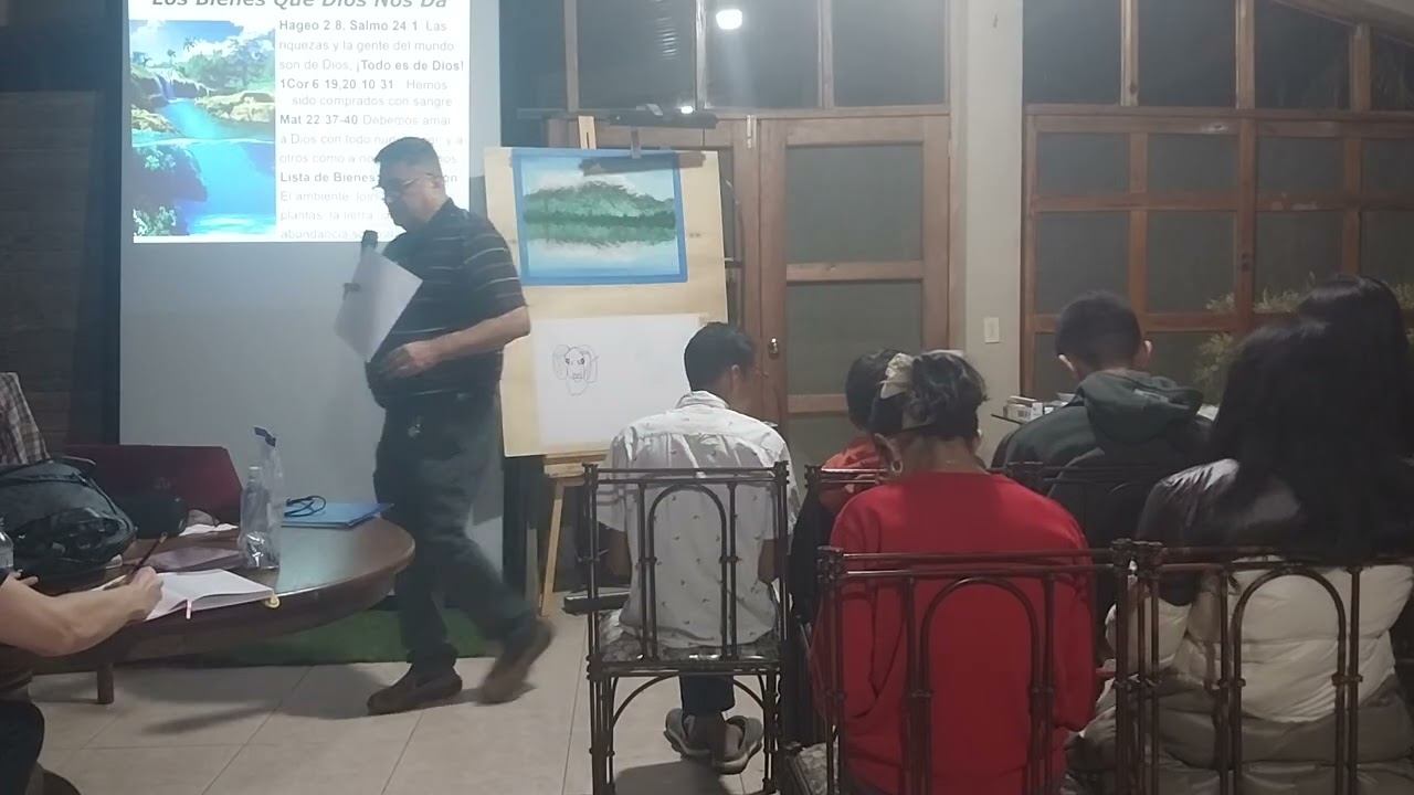 El campamento de jóvenes 