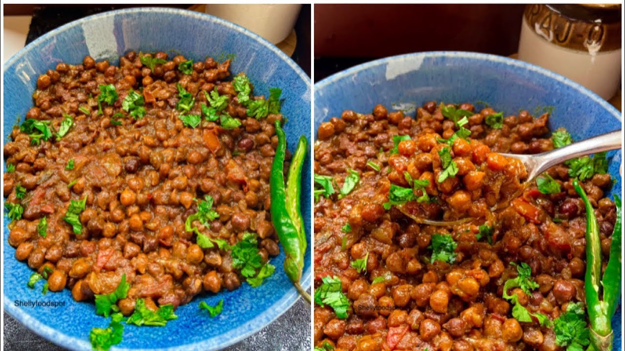 Sukha kala chana recipe (dry black chana)