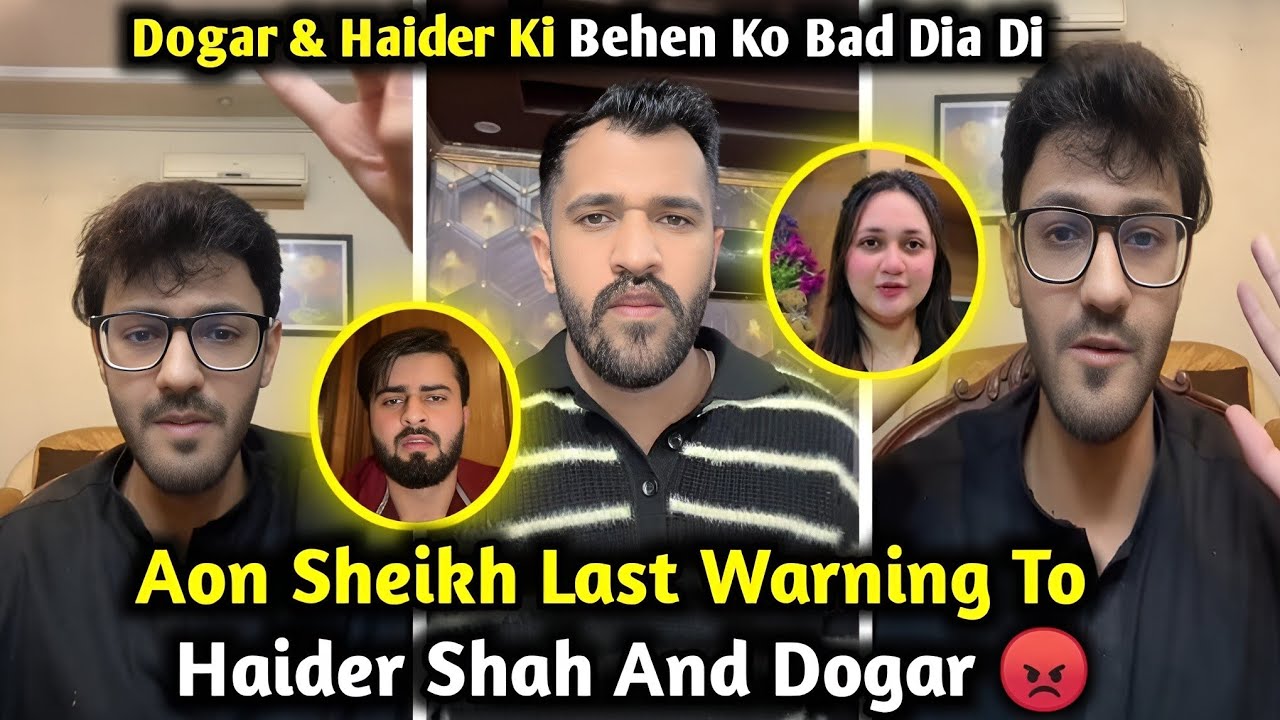 Aon Sheikh Strong Response Given to Man Dogar and Haider Shah | Aon Sheikh | Rajab's Family 