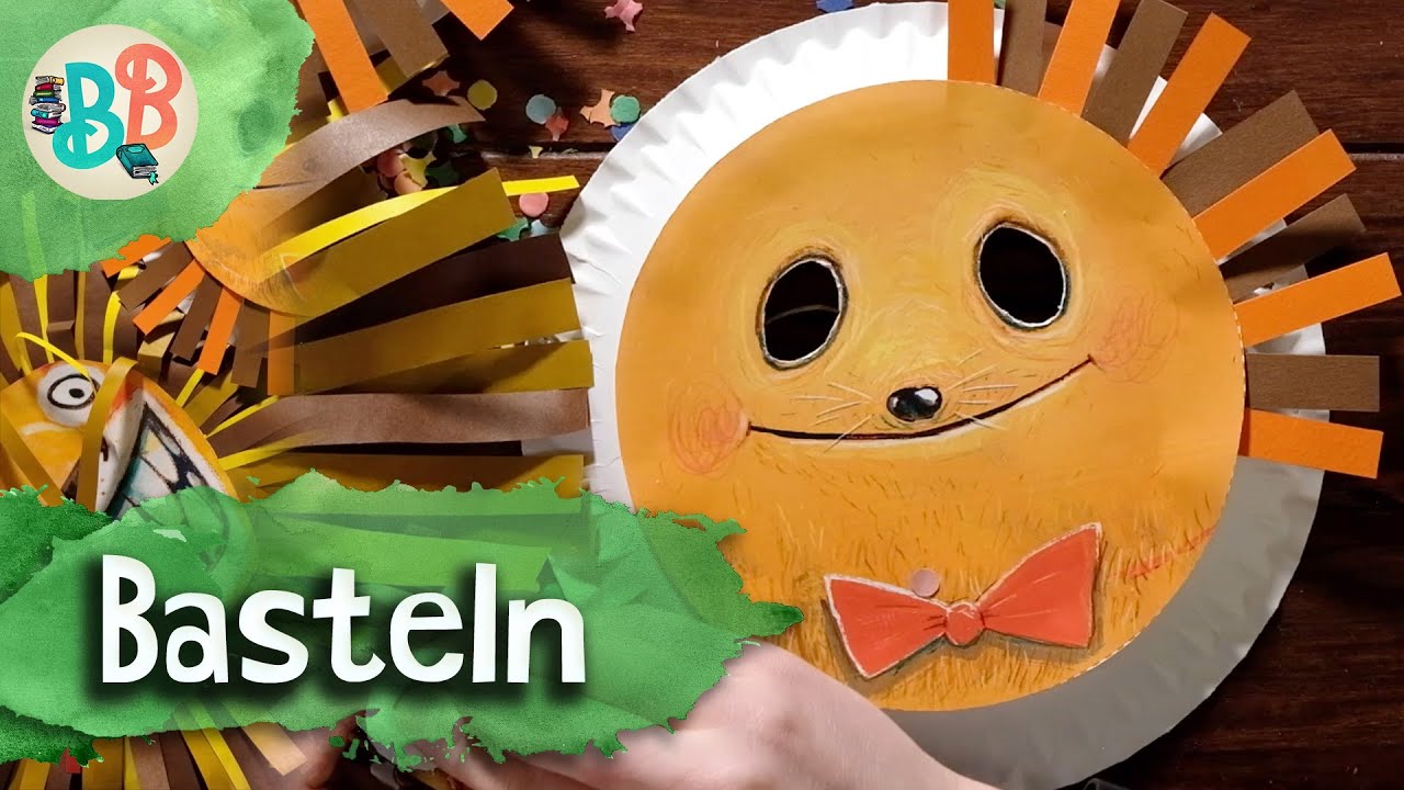 Karnevalsmaske basteln für Kinder - DIY Bastelanleitung | Karneval im Zoo