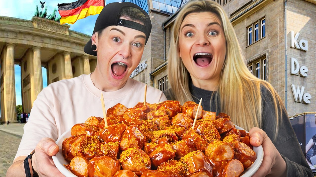wir essen uns durch BERLIN 🇩🇪 currywurst KADEWE #grünewoche