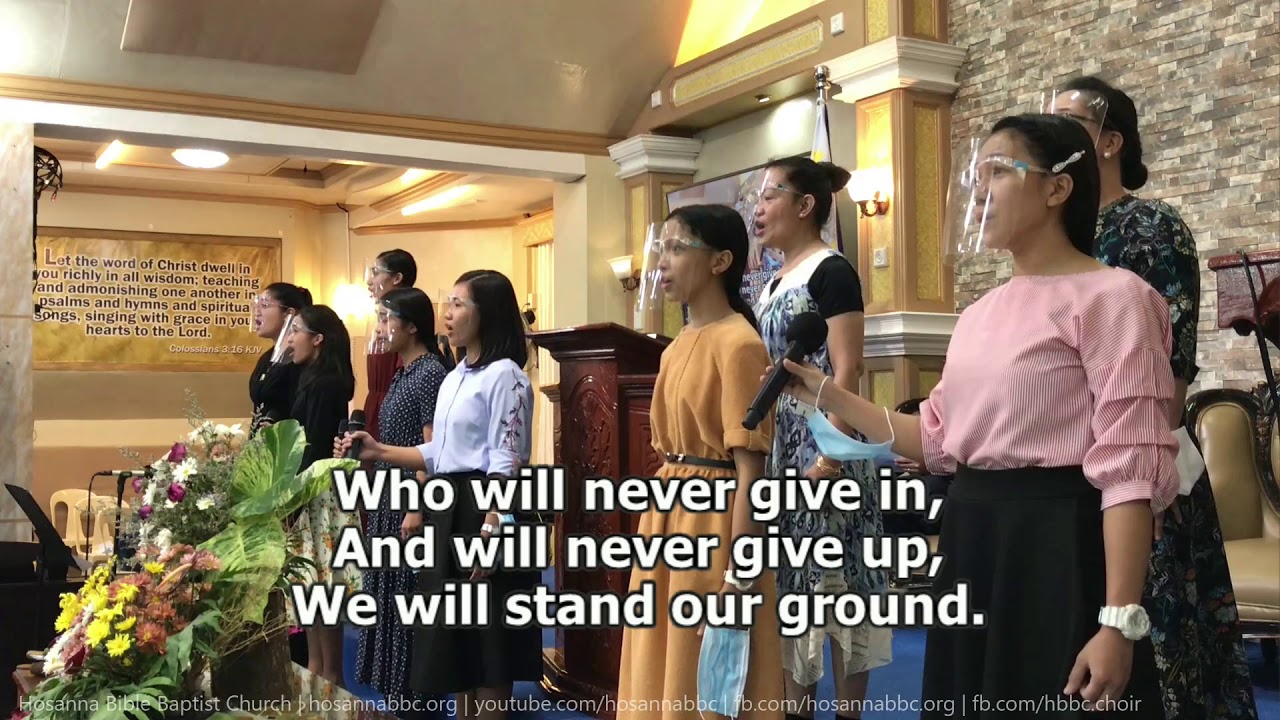 We Will Stand Our Ground | HBBC Choir