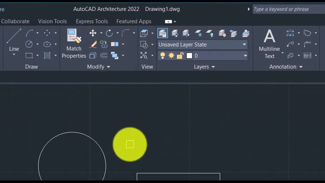 Practicing the Move tool and Copy tool in AutoCAD