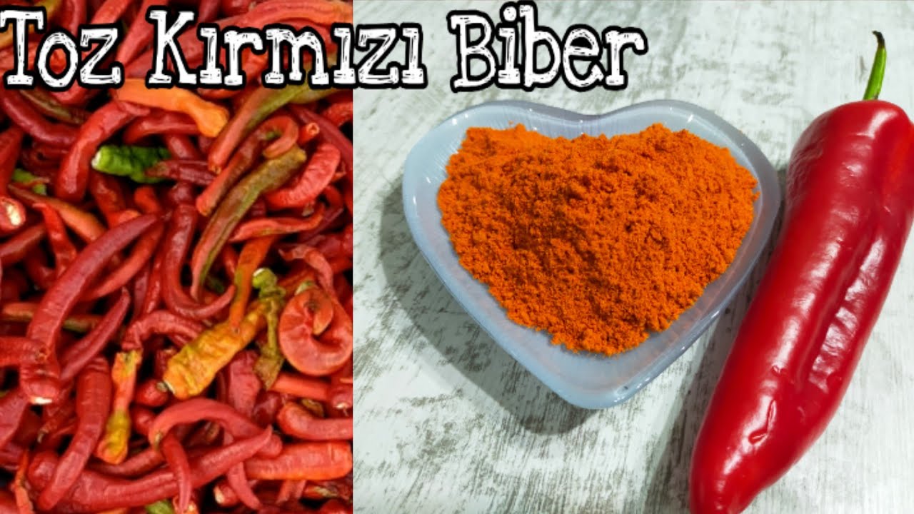 Toz Kırmızı Biber- Ev yapımı toz kırmızı biber nasıl hazırlanır#pratik #ekonomik #lezzetli#sağlıklı