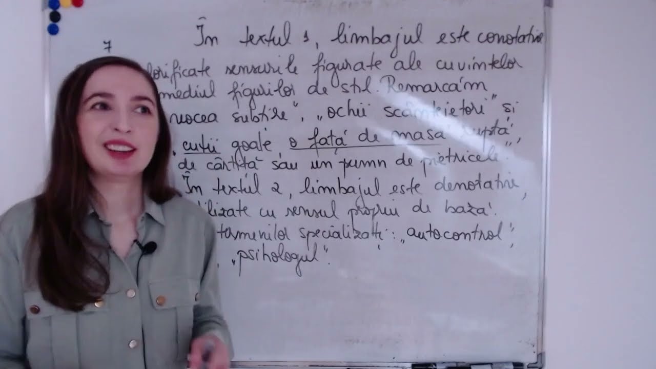 Limbajul &icirc;n textul literar/ nonliterar - Evaluare națională 2025