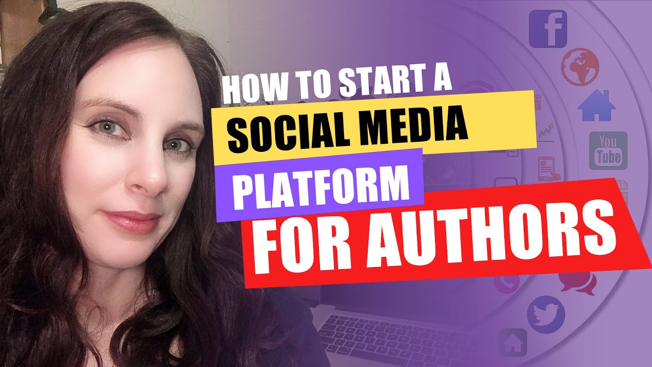 How to start a social media platform for authors.