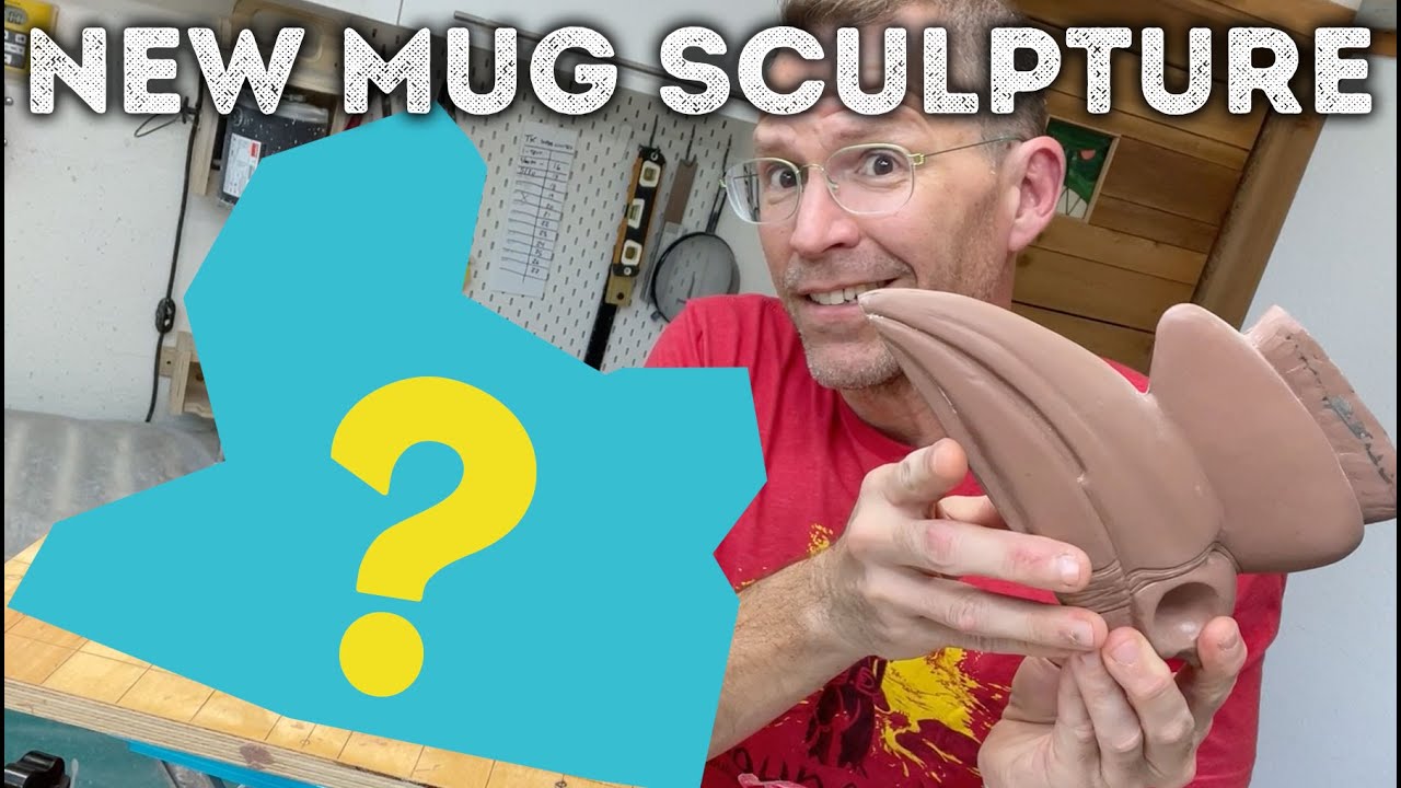 Making a Slipcast Mug pt1: Sculpting! - Tiki Technical Tuesday