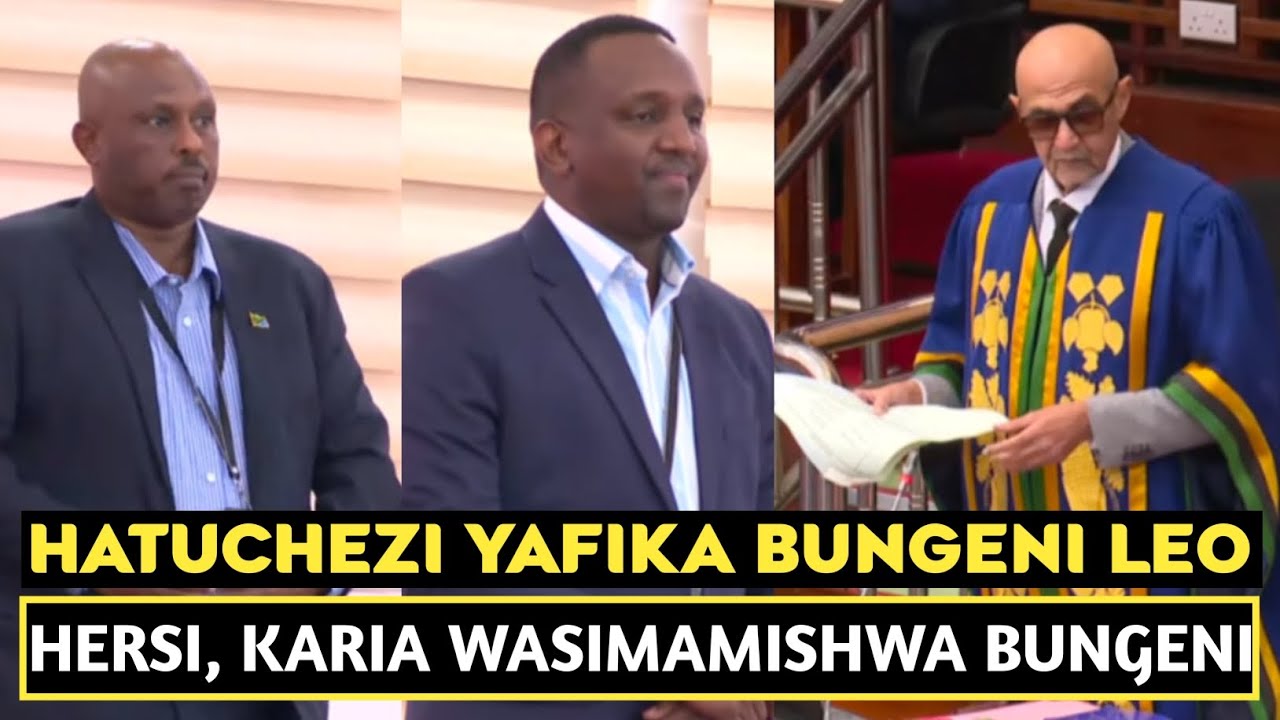 TAZAMA RAIS WA YANGA ASIMAMISHWA BUNGENI LEO/HATUCHEZI YASIKIKA AONYWA/KARIA APEWA HESHIMA HII PIA