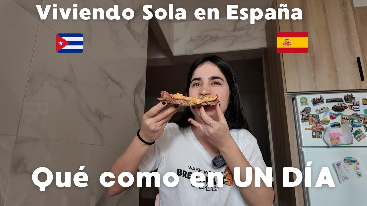 Qué como en un día viviendo Sola en España 🇪🇸…mi vida en Galicia