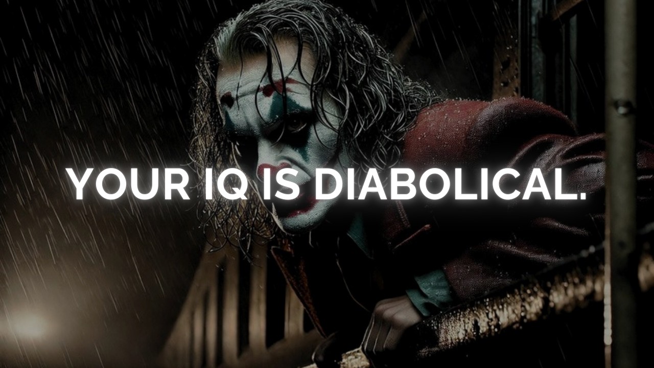It Hit Them Hard—You Don’t Panic, You Strategize - Joker Powerful Motivational Speech