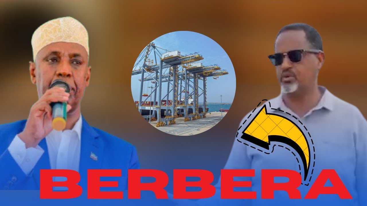 Madaxwayne ku xigeenka Somaliland iyo waftigiisa oo kormeeray Dekeda Berbera.