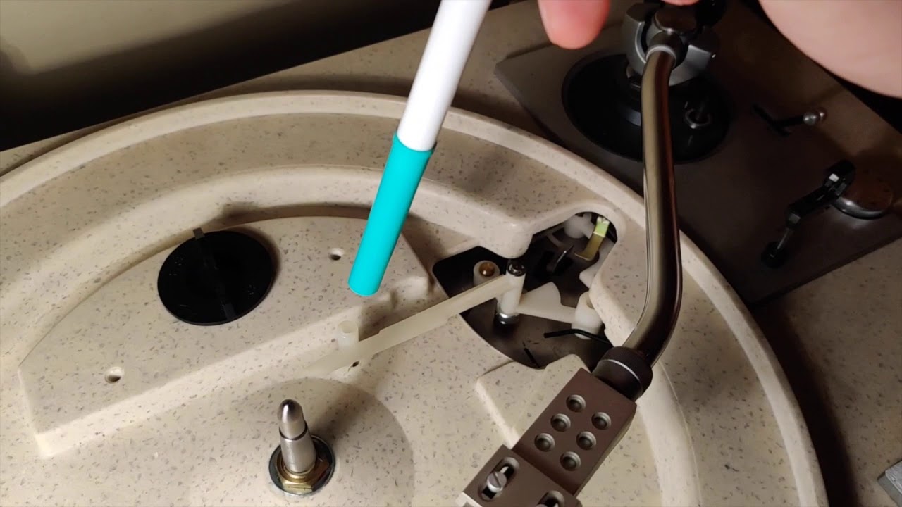 Kenwood Kd-2055 Turntable Auto Return Issue and Repair
