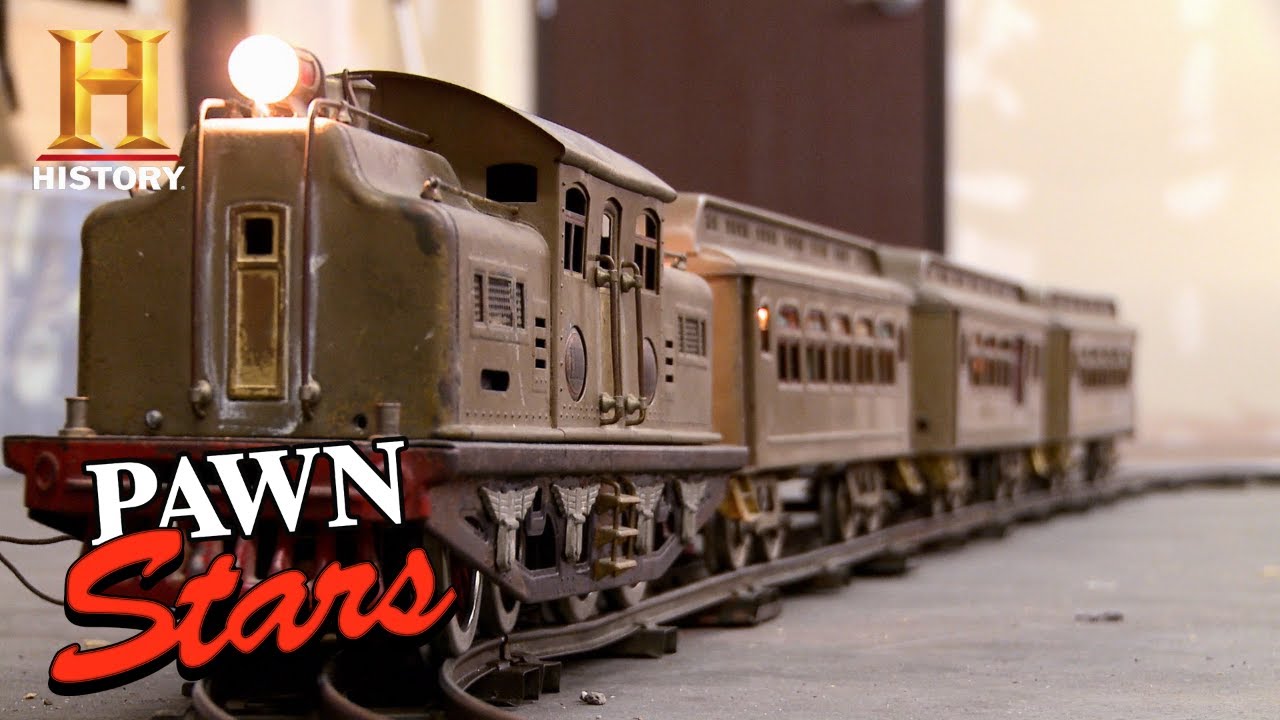 CHOO CHOO CHUM! Rare 90-Year-Old Train STILL RUNS! (Season 8) | Pawn Stars