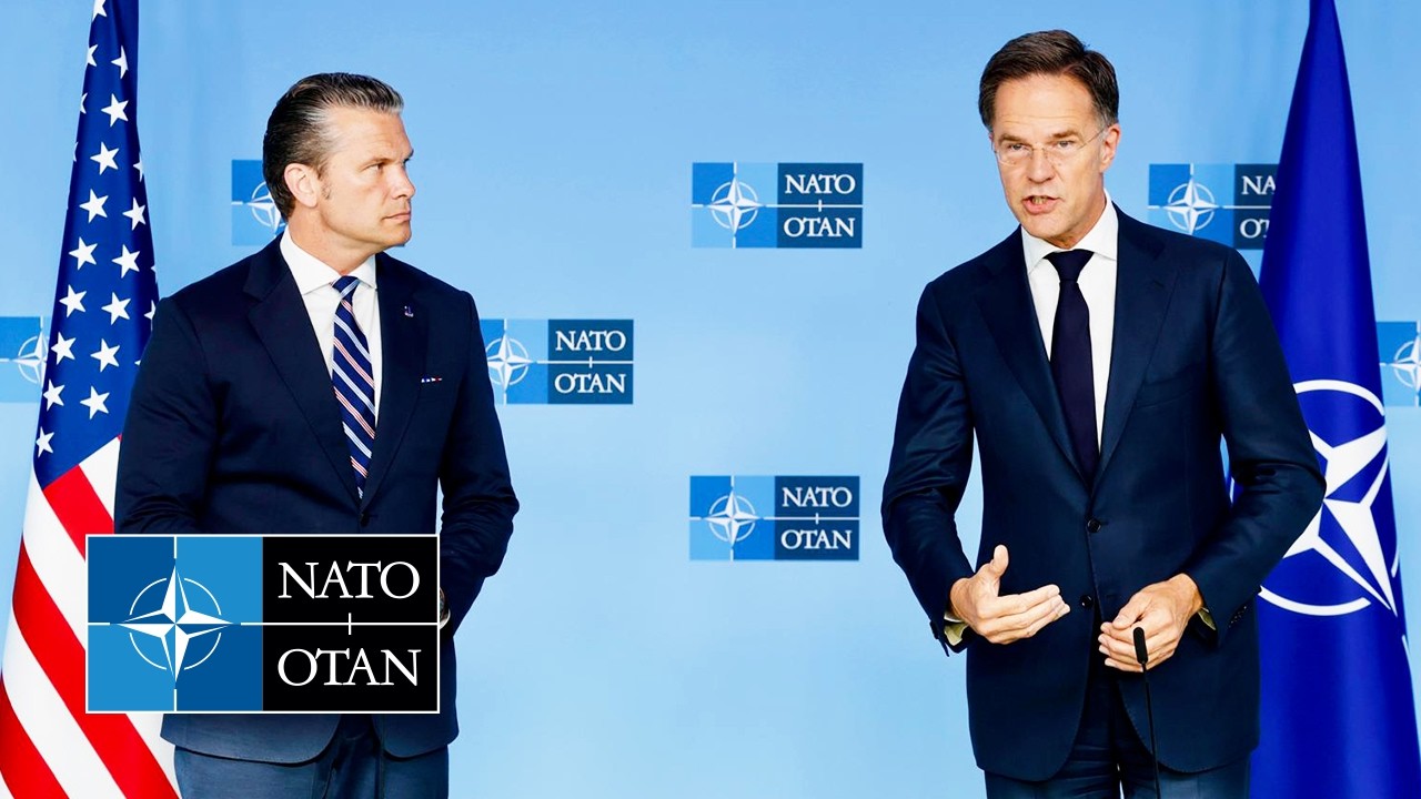NATO Secretary General with 🇺🇸 US Secretary of Defense Pete Hegseth, 18 JUN 2026