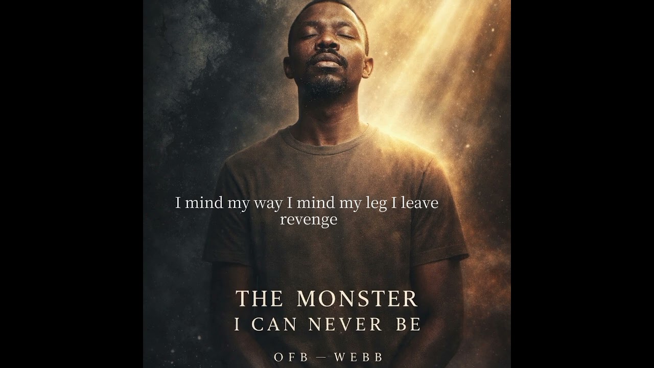 The monster I can never be.