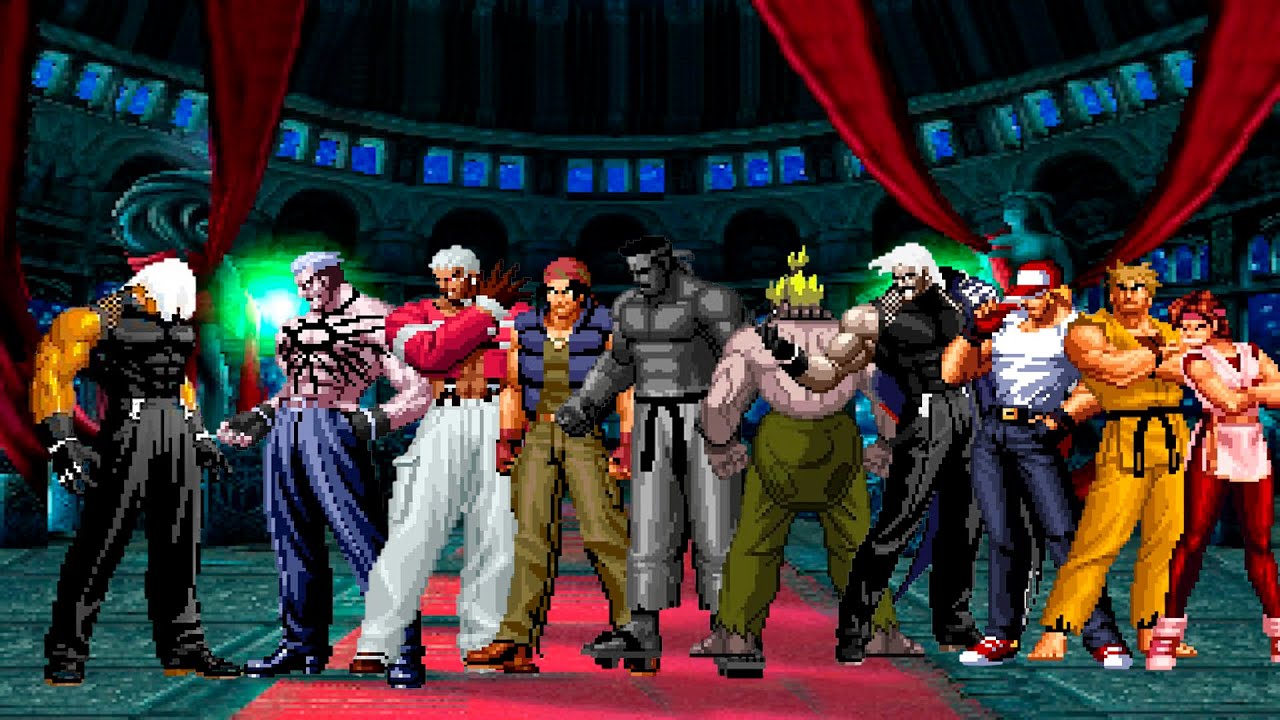 New Final Rugal Vs Super Kof Bosses Team Mugen