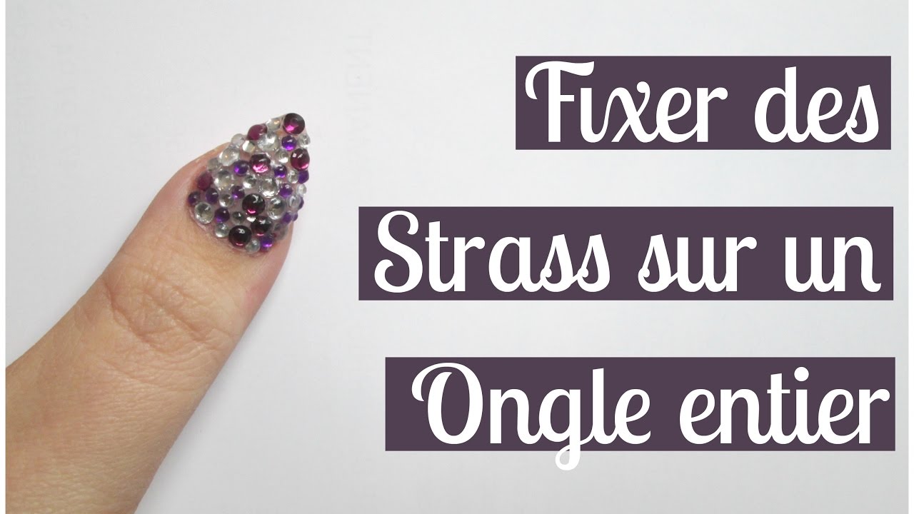 NAIL ART Fixer des Strass sur un ongle entier | Melissa Easy Nails