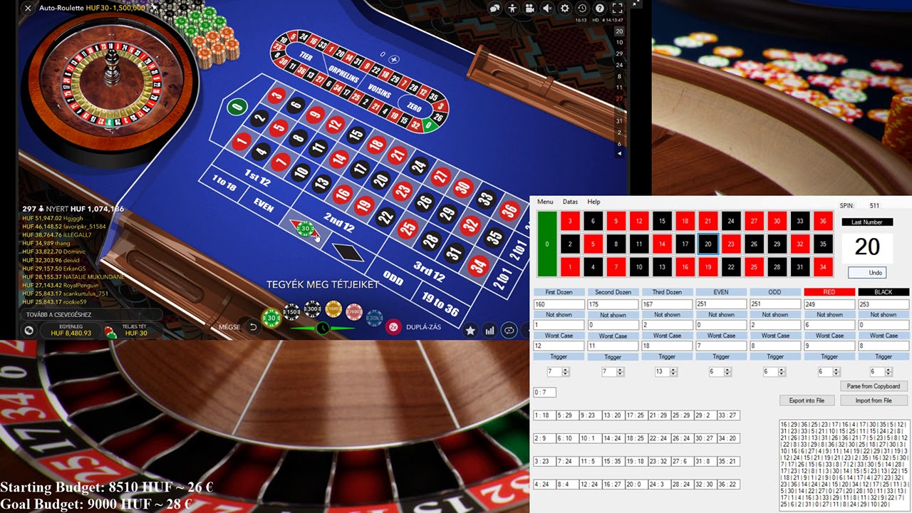 Unibet - Roulette - RouletteTracker SW test -  