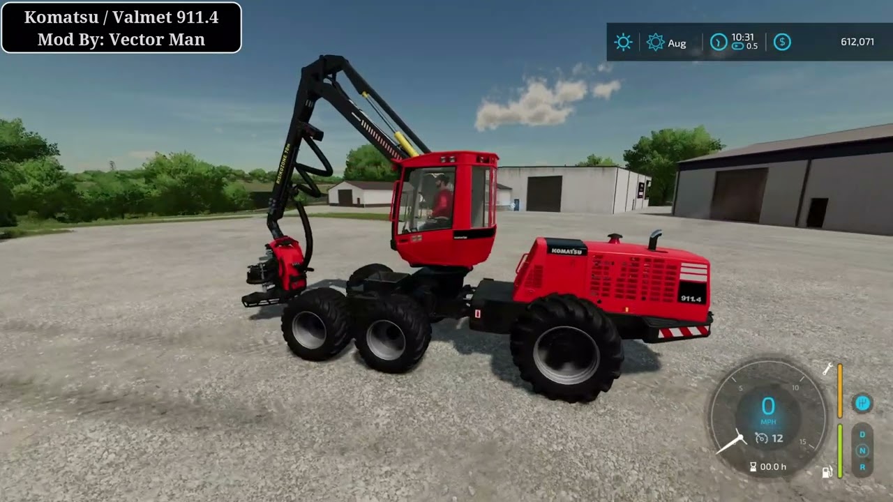 Komatsu / Valmet 911.4 | New Mod | Farming Simulator 22