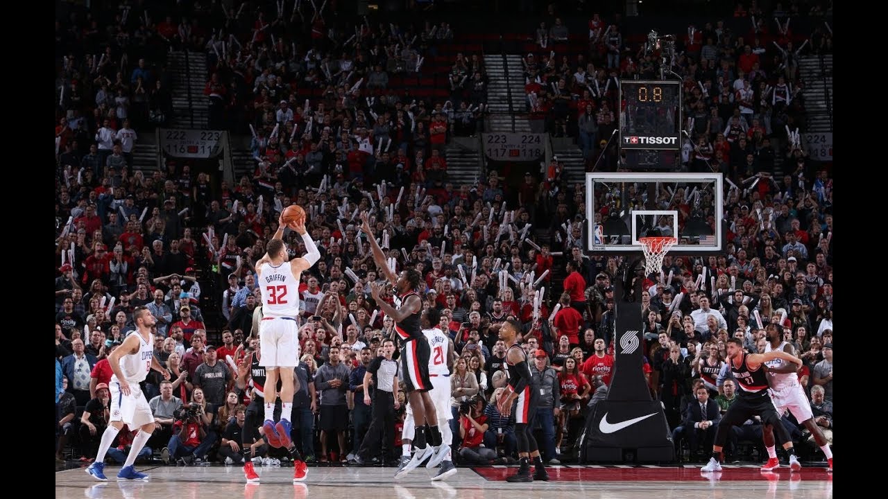 Tissot Buzzer Beater: Blake Griffin Hits Game-Winning Three in Portland! l October 26, 2017