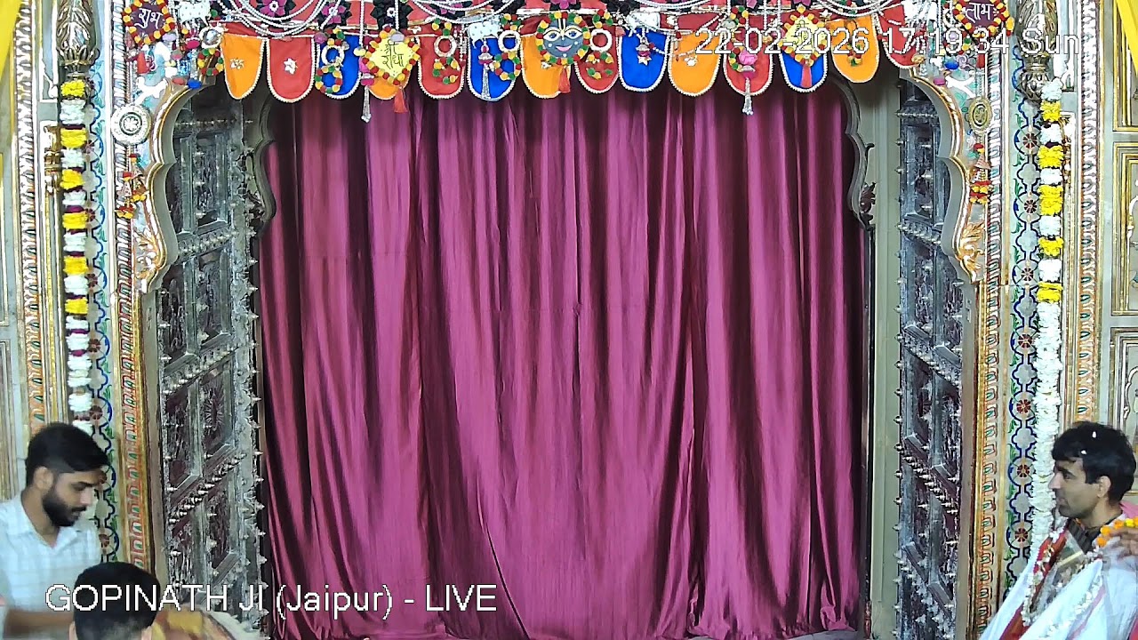 GOPINATH JI MANDIR (Jaipur) - LIVE DARSHAN (22nd February 2026)