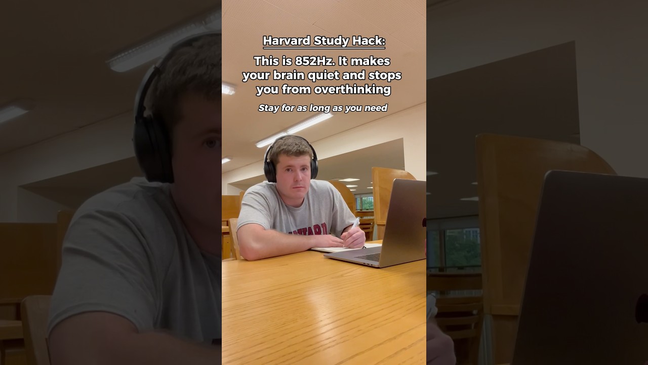 HARVARD 852HZ Sound Study HACK