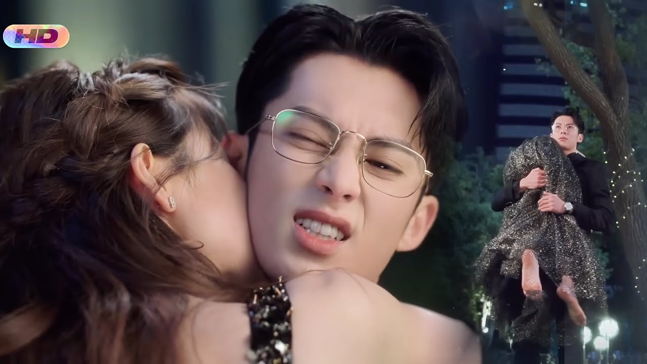 Cinderella drunkenly sweetly bites the CEO’s neck; instead of anger, he carries her home.