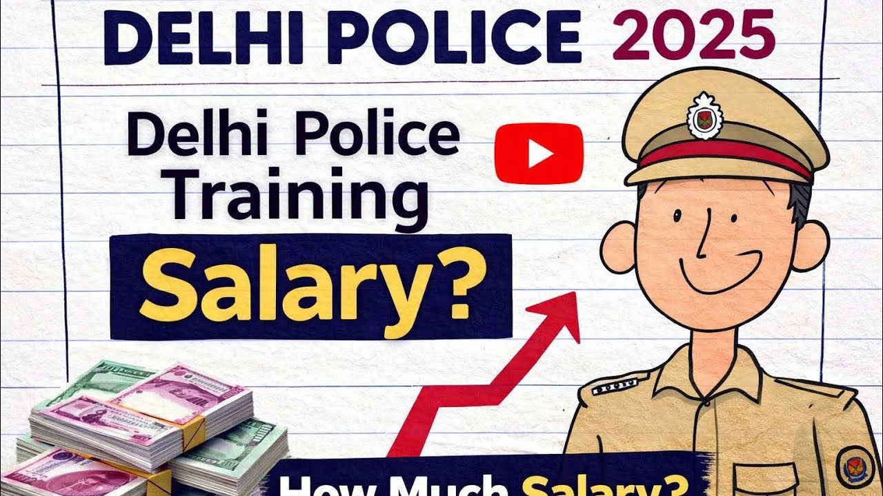 Training Salary In Delhi Police Constable | Delhi Police Vacancy 2025 