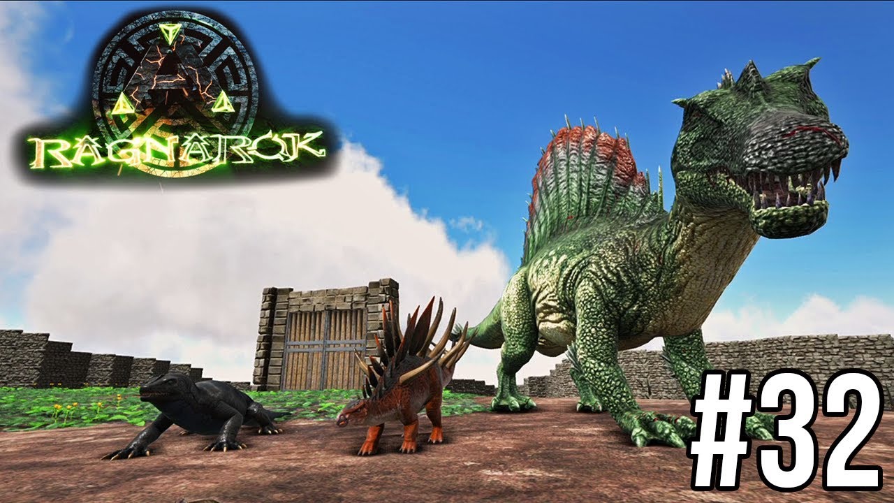 HET TEAM IS KLAAR VOOR DE BATTLE VS LINK - ARK Ragnarok #32