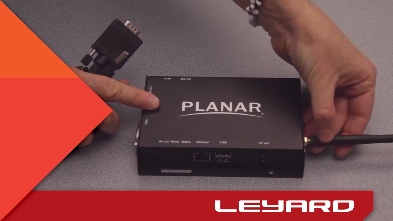Planar&reg; ContentSmart Media Player Video Training 1 of 3