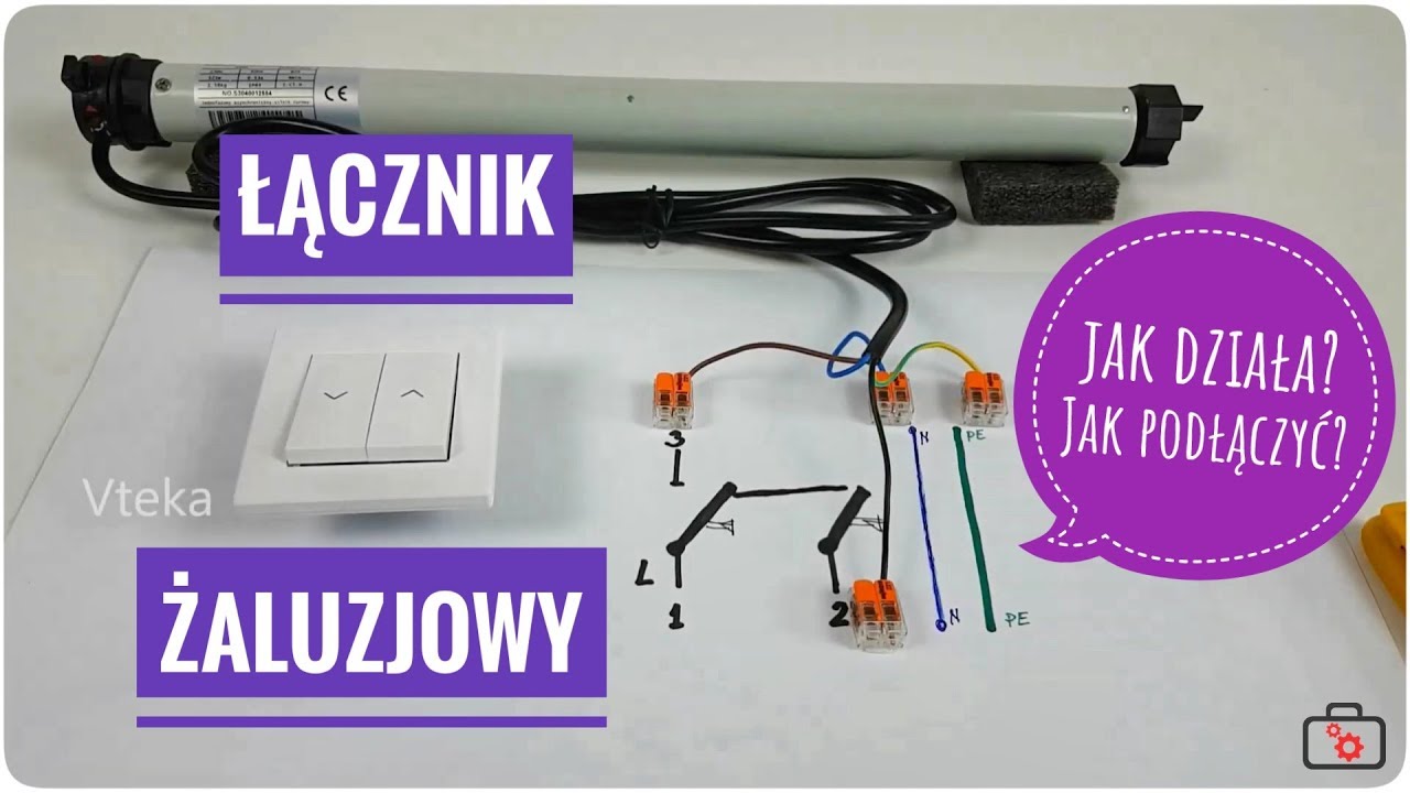 Jak podłączyć łącznik żaluzjowy do rolet?