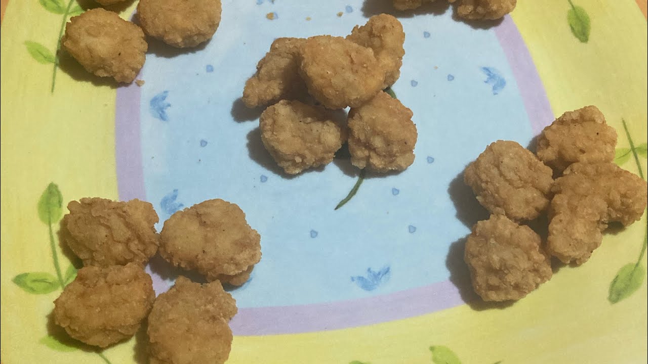 🫧🩷 ASMR MOUTH SOUNDS| COMIENDO POPCORN CHICKEN DE KFC/ CON LLUVIA DE FONDO 😍🌧️😴💫🌙