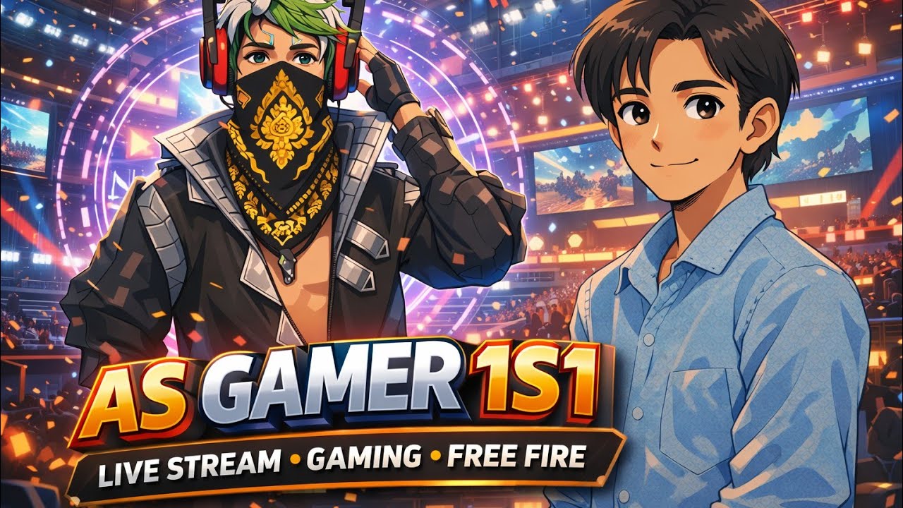 AS GAMER.1S1  Live stream gaming free fire