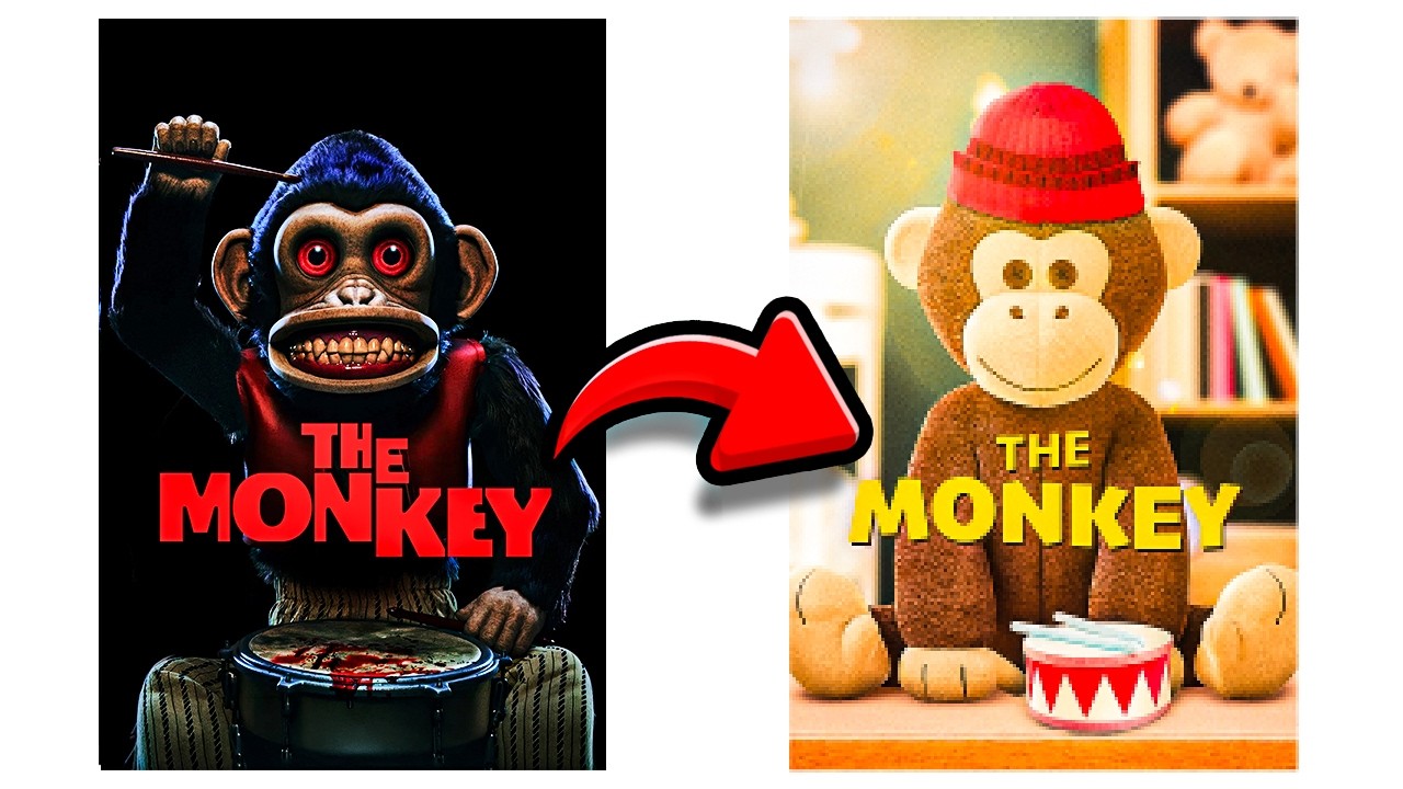 I Turned Horror Movie Posters Kid-Friendly