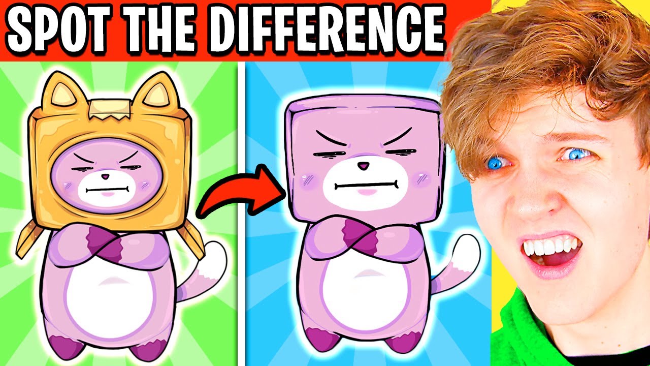 Can You SPOT THE DIFFERENCE!? (LANKYBOX vs ALPHABET LORE!)