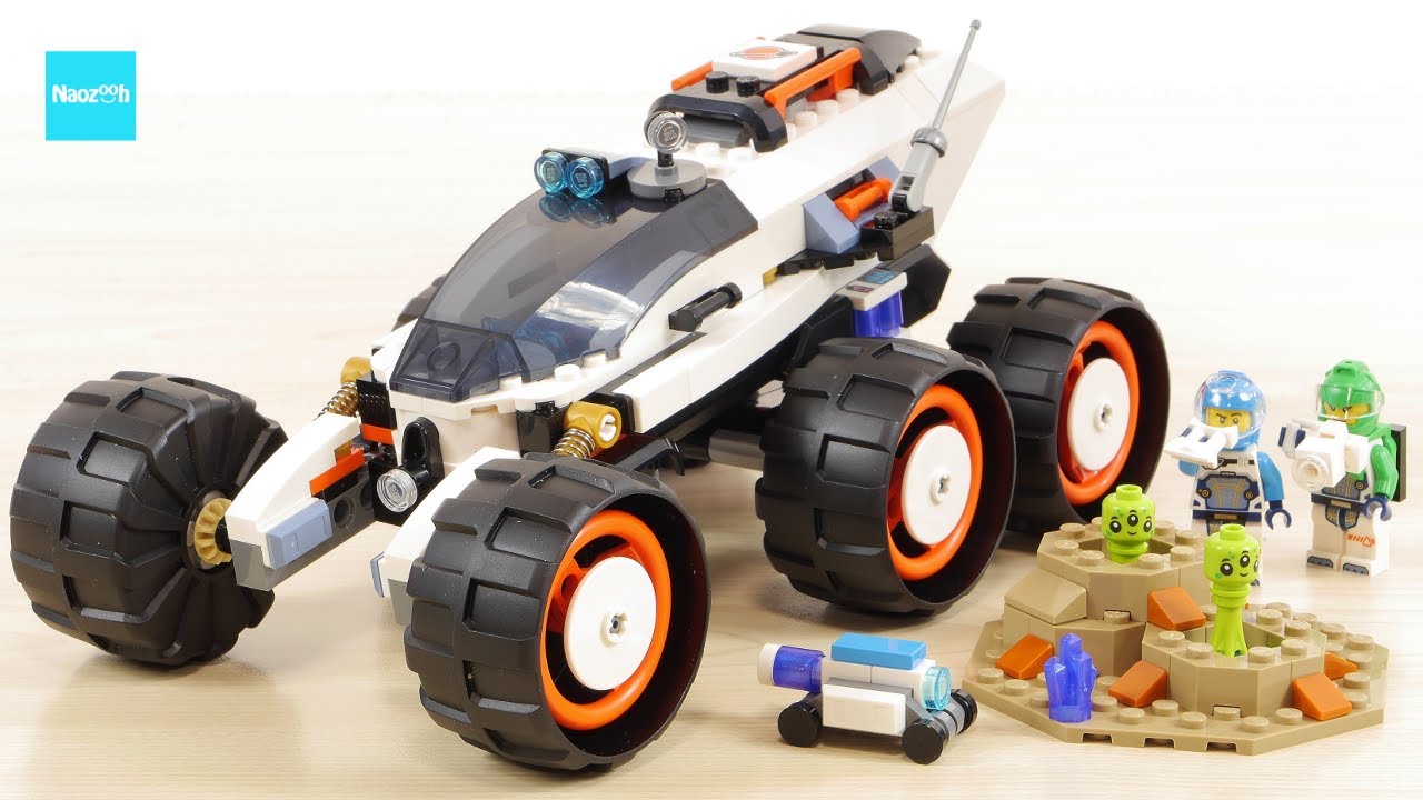 レゴ シティ サスペンション付き 惑星探査車 60431 ／ LEGO City Space Explorer Rover and Alien Life Speed build & Review