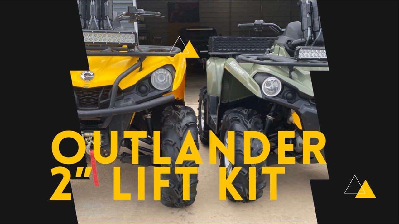 Can-am Outlander 450 — 2-дюймовый лифт-комплект